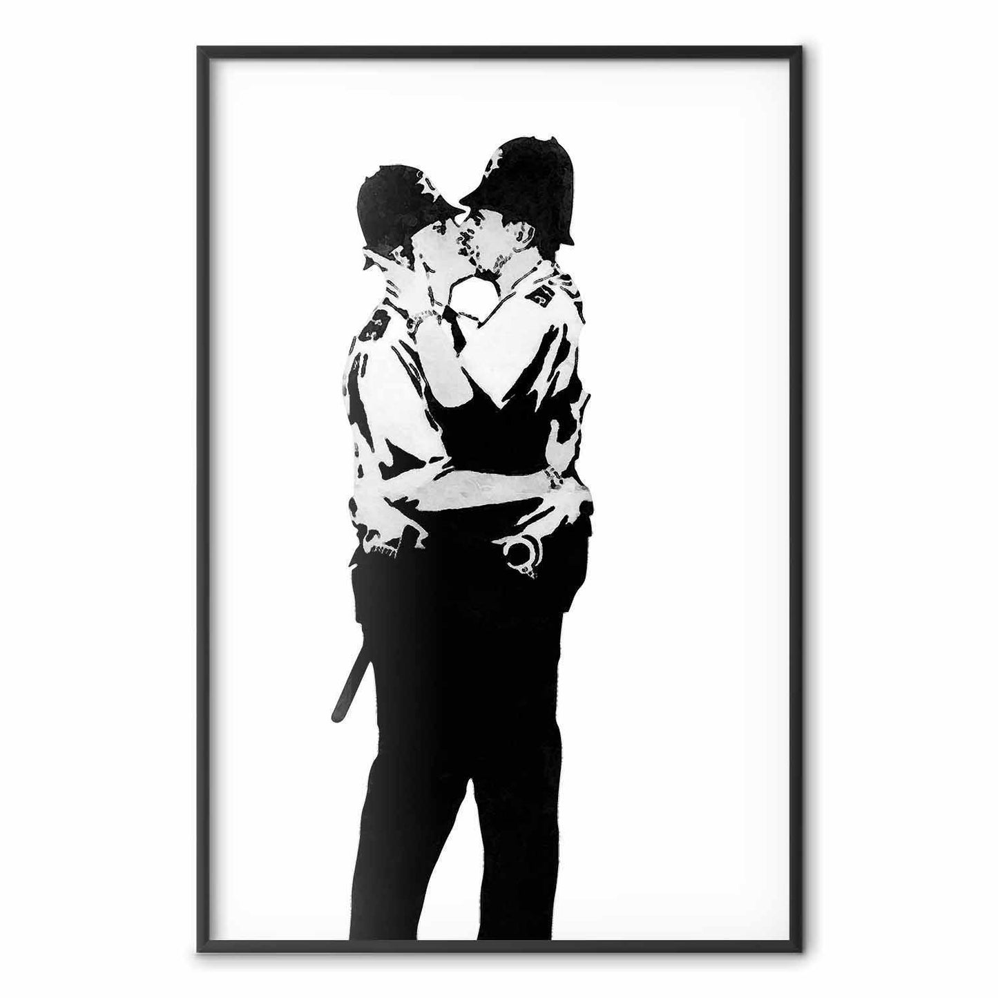 Poster - Kissing Coppers