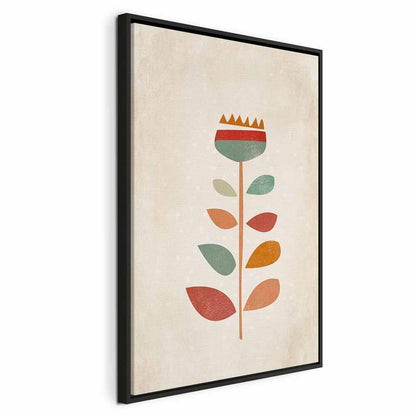 Leinwandbild - Queen of Flowers (1 Part) Vertical