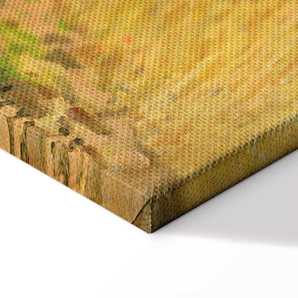 Leinwandbild - Alfred Sisley – Grain fields on the hills of Argenteuil