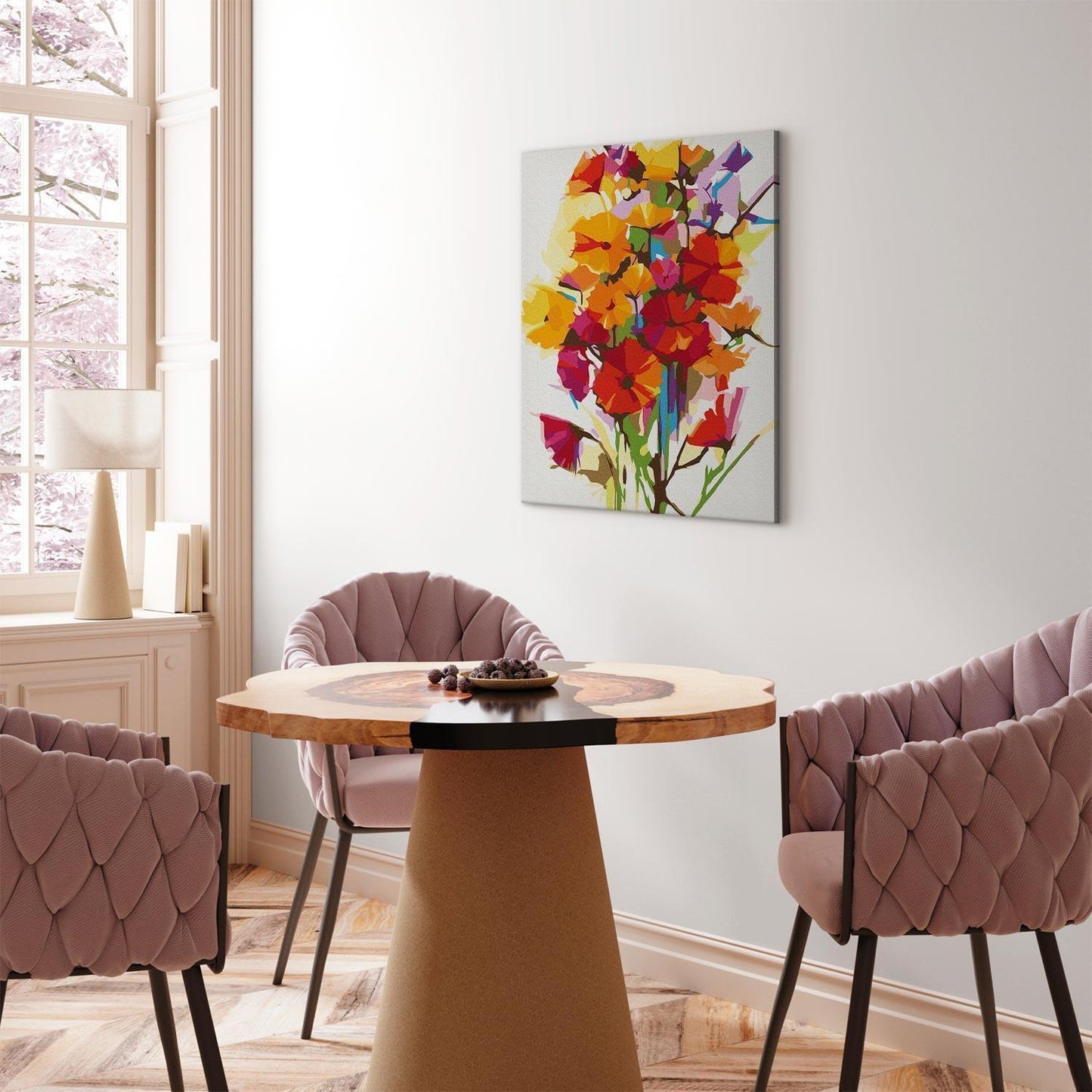 Malen nach Zahlen - Summer Flowers