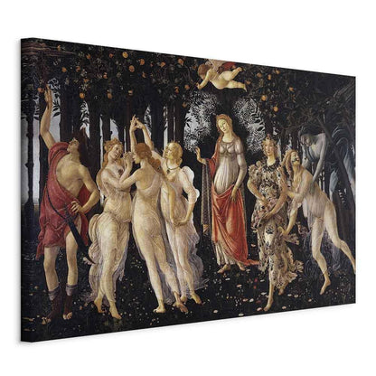 Leinwandbild - Sandro Botticelli – Primavera