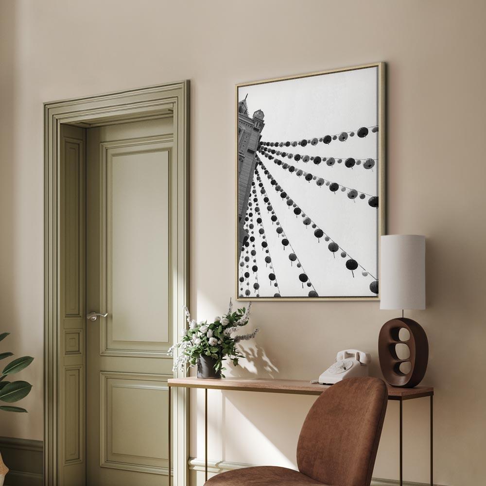 Leinwandbild - Joyful Festival (1 Part) Vertical