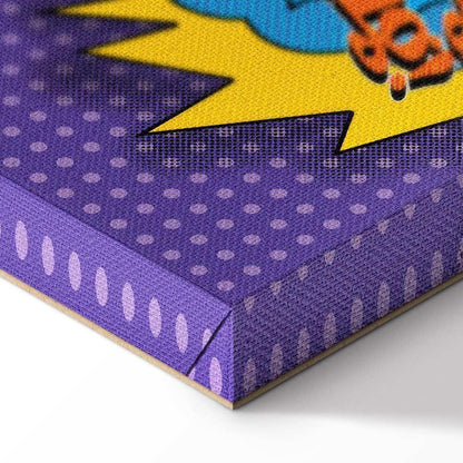 Leinwandbild - Kaboom! (1 Part) Vertical