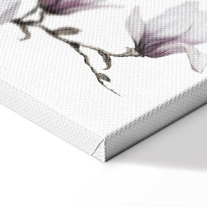 Leinwandbild - Painted Magnolias (1 Part) Wide