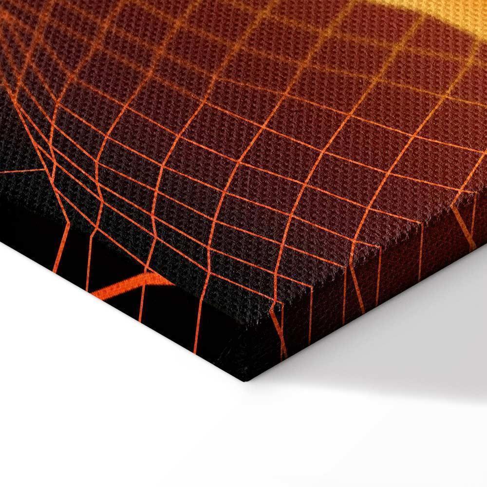 Leinwandbild - Futuristic landscape (1 Part) Wide