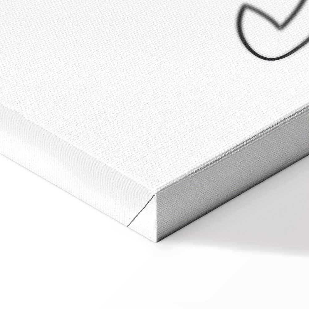 Leinwandbild - Best Friends (1 Part) Vertical