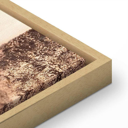 Leinwandbild - Art of Shapes (1-part) - Hand-Painted Abstract Artwork