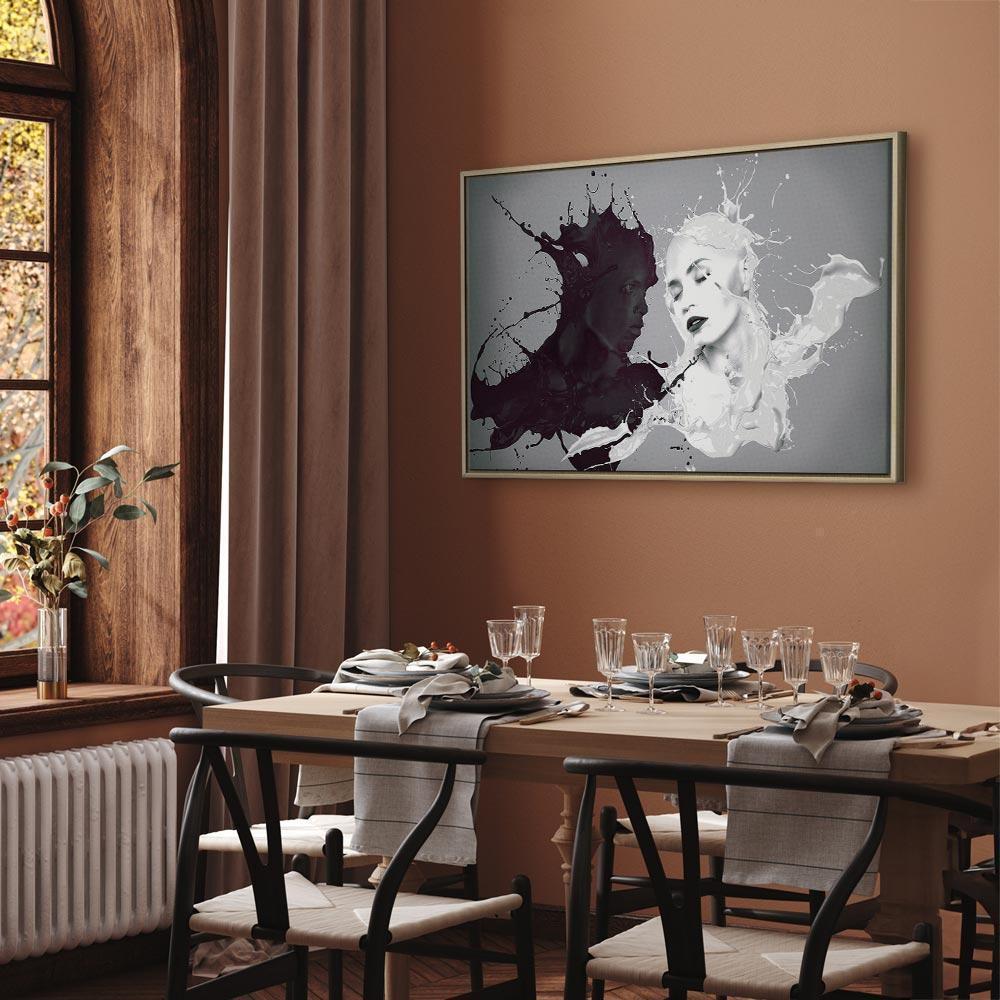 Leinwandbild - Opposite (1 Part) Wide