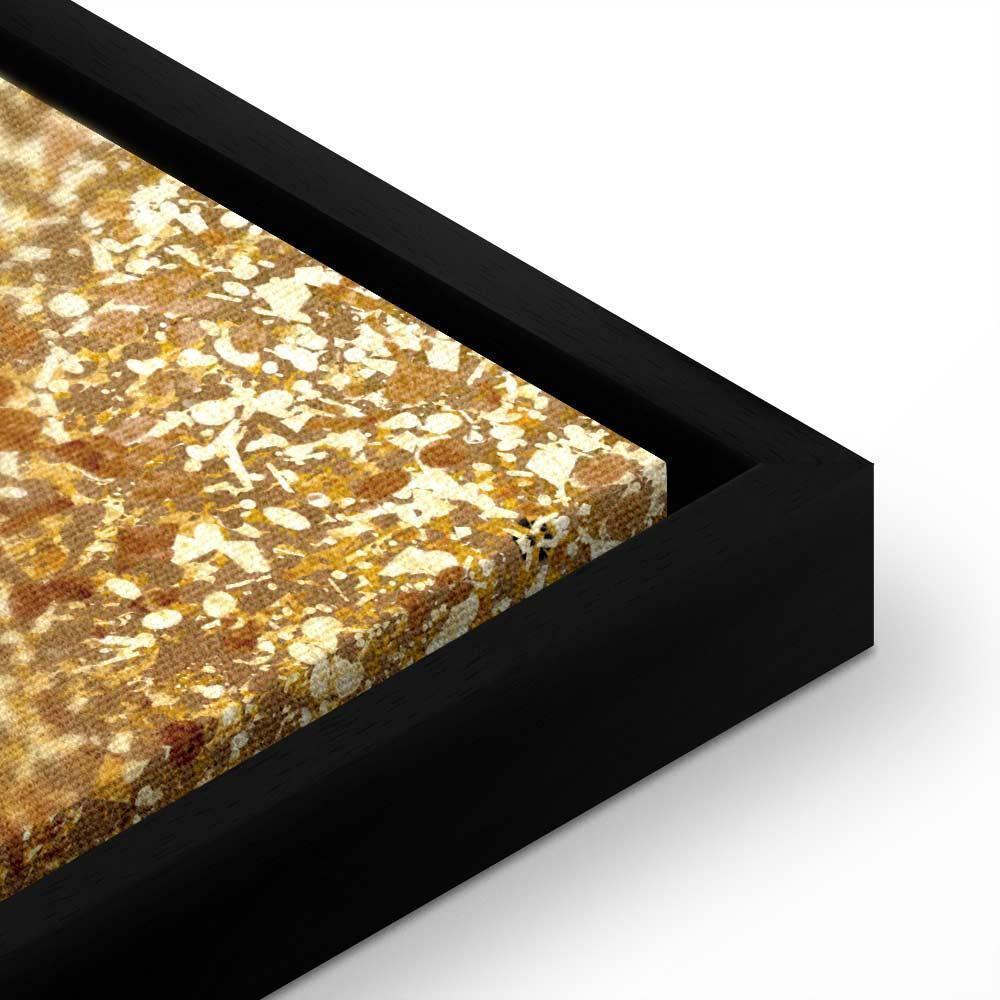 Leinwandbild - Golden Expansion (1 Part) Wide