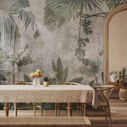 Fototapete - Rain Forest in the Fog