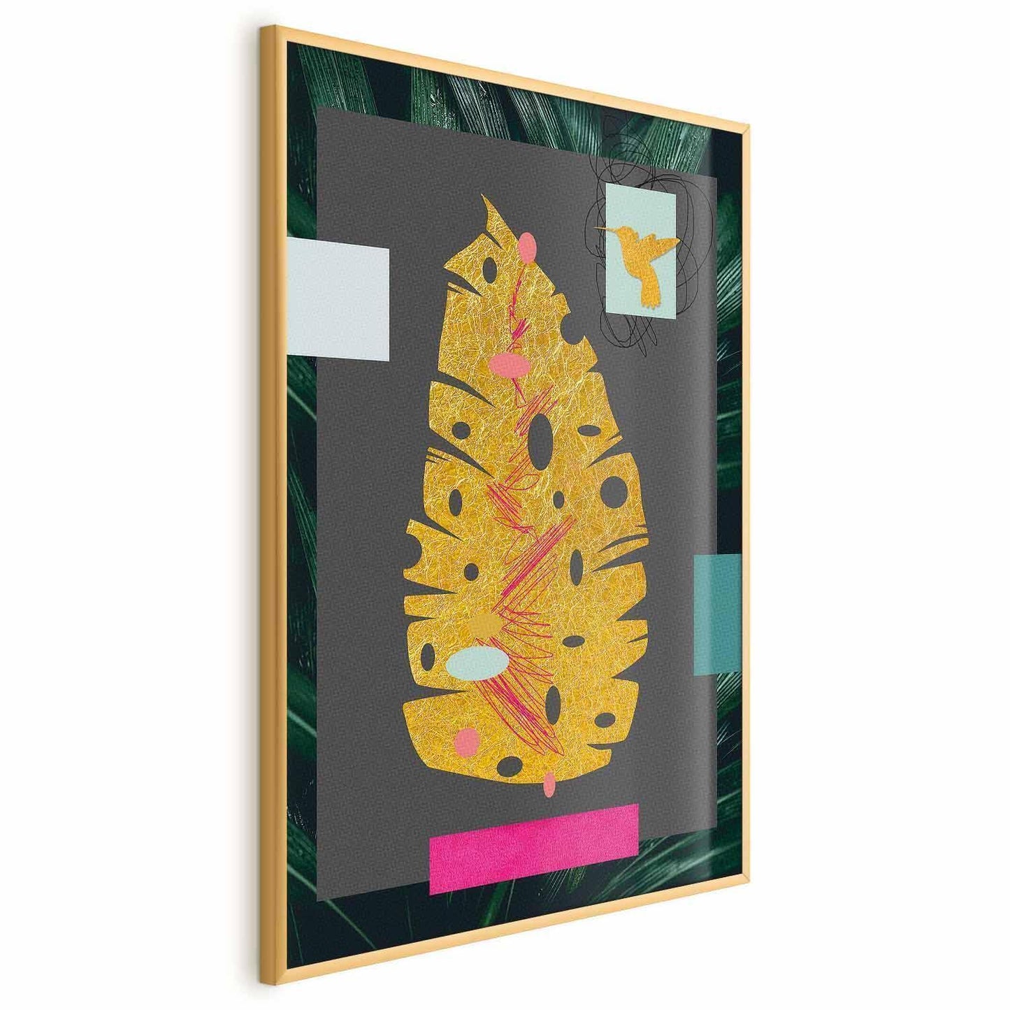 Poster - Golden Leaf Artgeist