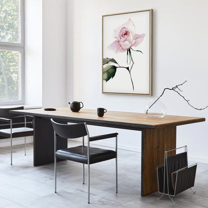 Leinwandbild - Lonely Rose (1 Part) Vertical