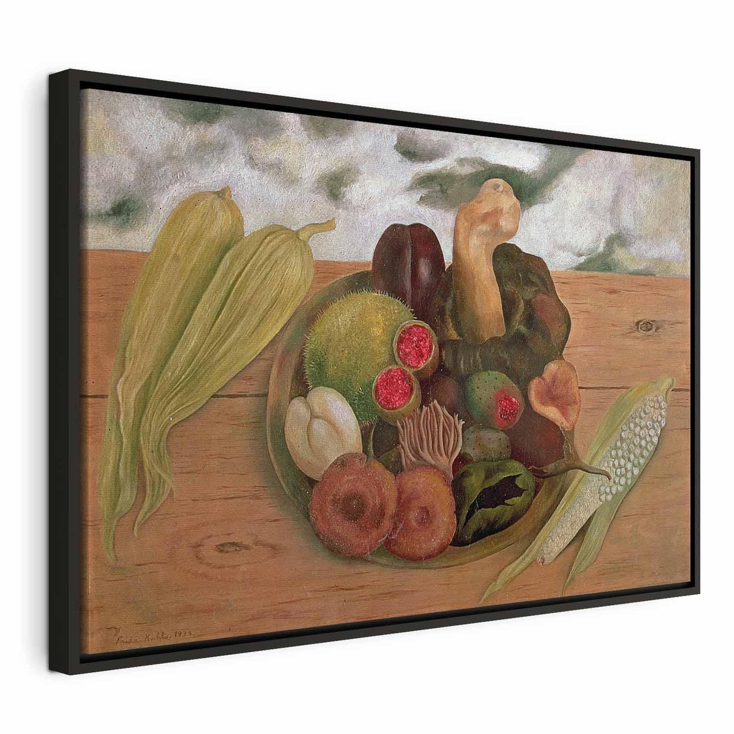 Leinwandbild - Frida Kahlo – The Fruits of the Earth