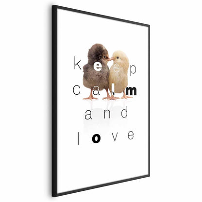 Poster - Keep Calm and Love Artgeist