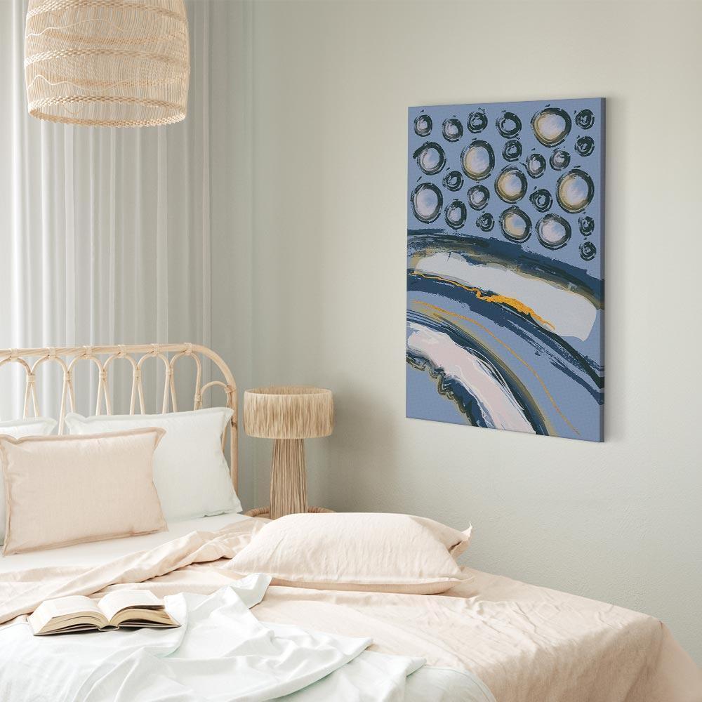 Leinwandbild - Rhythmic Auroras (1 Part) Vertical