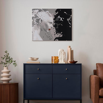 Malen nach Zahlen - Black & White