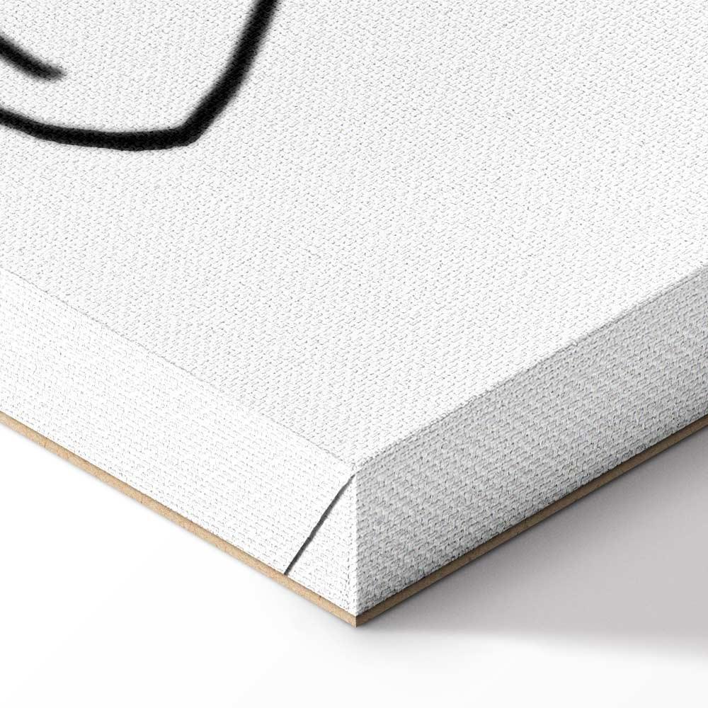 Leinwandbild - Uncertain Encouragement (1 Part) Vertical