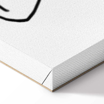 Leinwandbild - Uncertain Encouragement (1 Part) Vertical