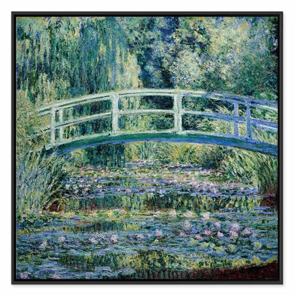 Leinwandbild - Claude Monet – Footbridge in Giverny