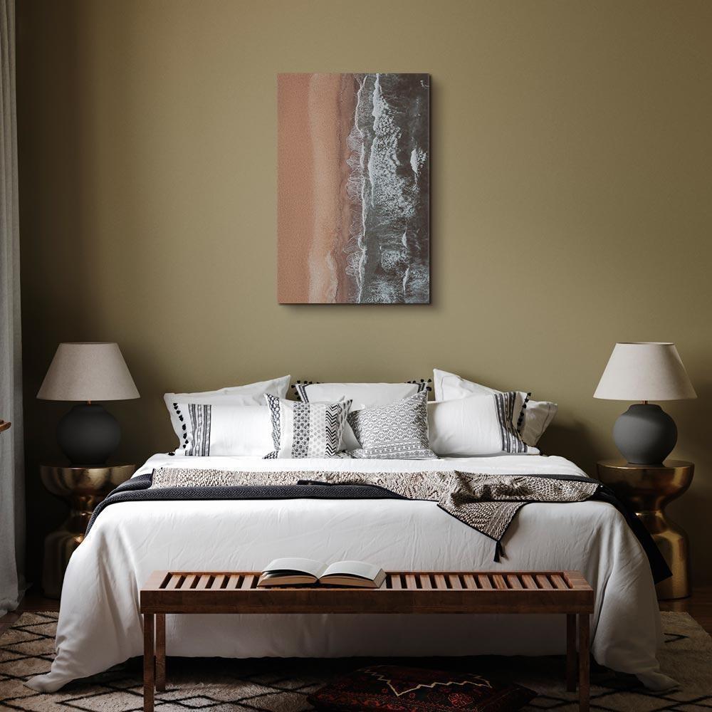 Leinwandbild - Shore Line (1 Part) Vertical