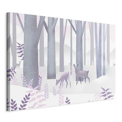 Leinwandbild - Fairy-Tale Forest (1 Part) Vertical - Second Variant