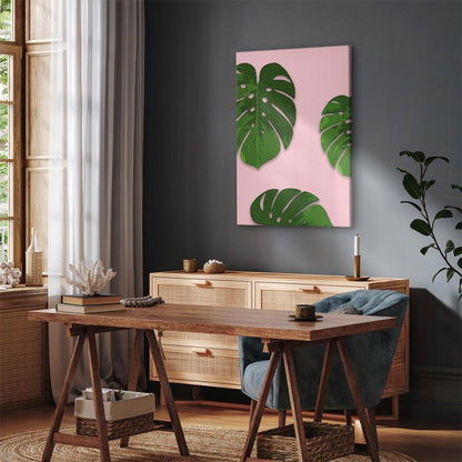 Leinwandbild - Exotic Fragment (1 Part) Vertical