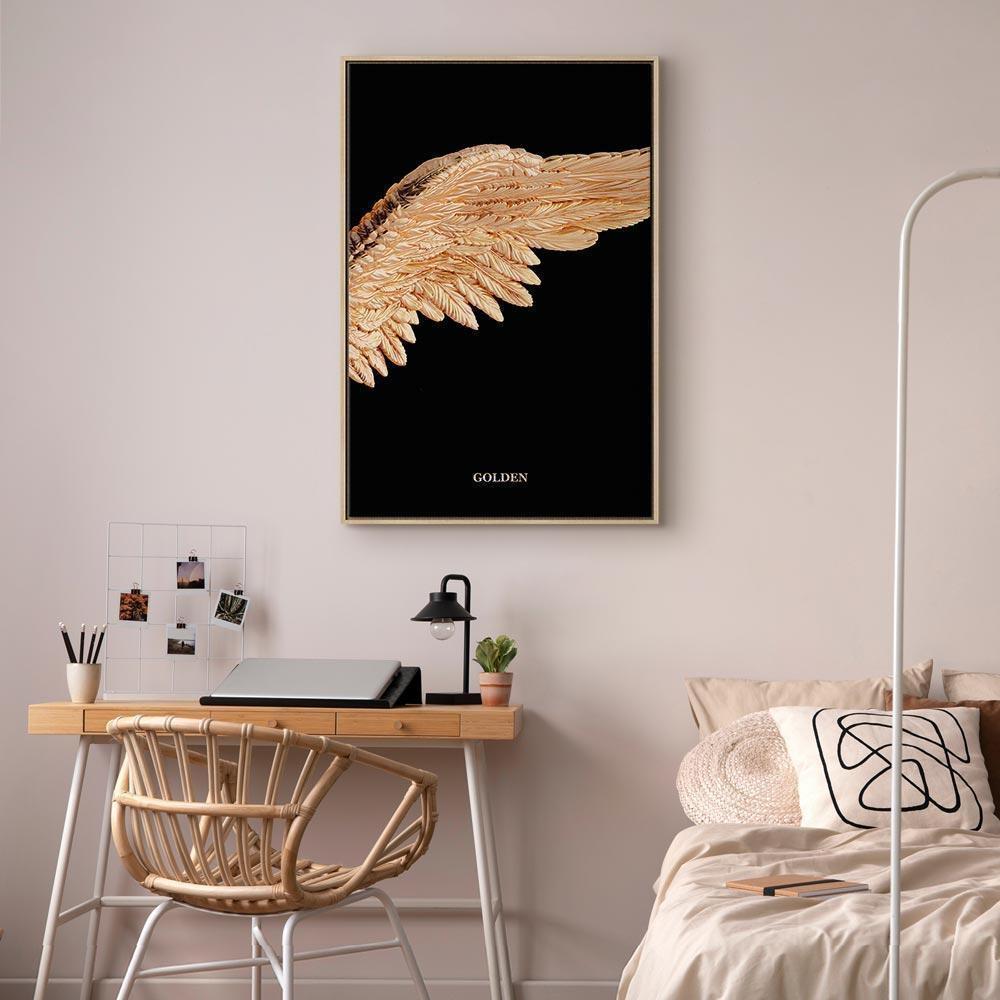 Leinwandbild - Lightness of Existence (1 Part) Vertical