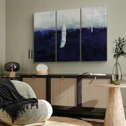 Leinwandbild - Maritime Memory (3 Parts)