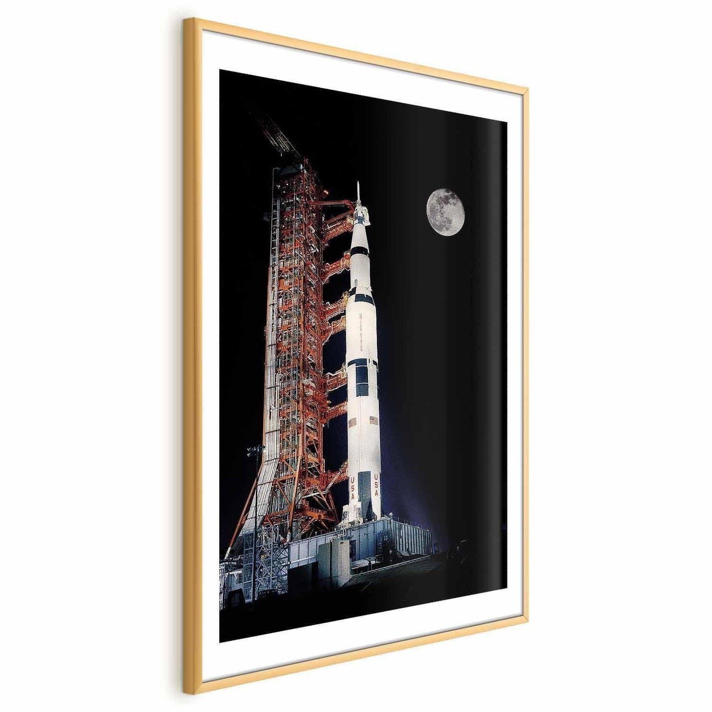 Wanddeko Rakete hebt ab

