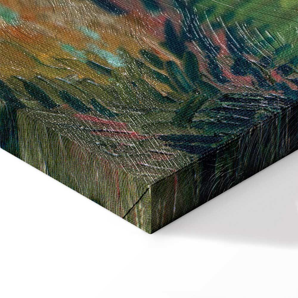 Leinwandbild - Vincent Van Gogh – Landscape with the Chateau of Auvers at Sunset