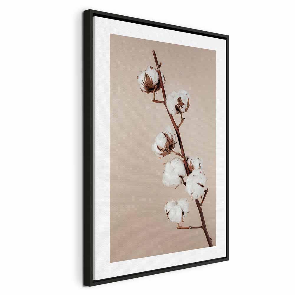 Leinwandbild - Softness of Cotton (1 Part) Vertical