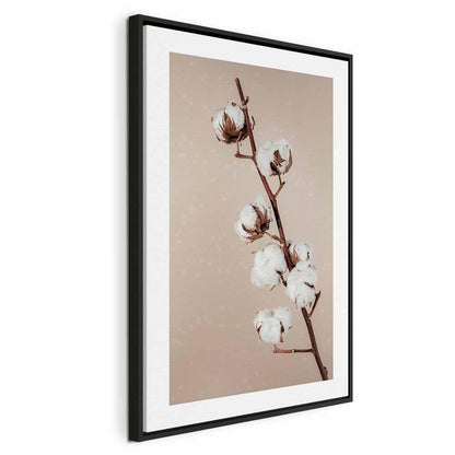 Leinwandbild - Softness of Cotton (1 Part) Vertical