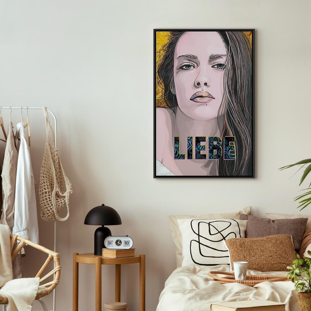 Leinwandbild - Liebe (1 Part) Vertical