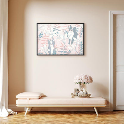 Leinwandbild - Cat Matters (1 Part) Wide - Secondt Variant