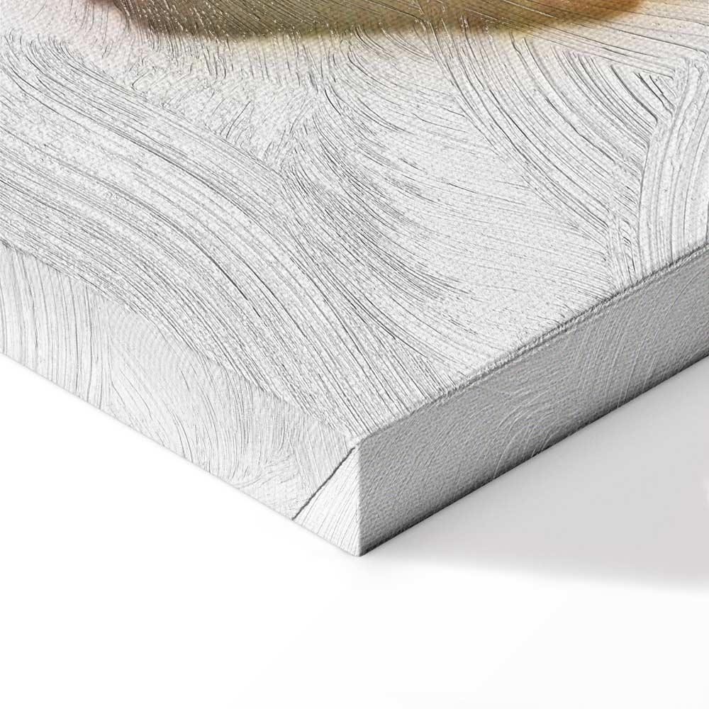 Leinwandbild - Golden Touch (1 Part) Vertical