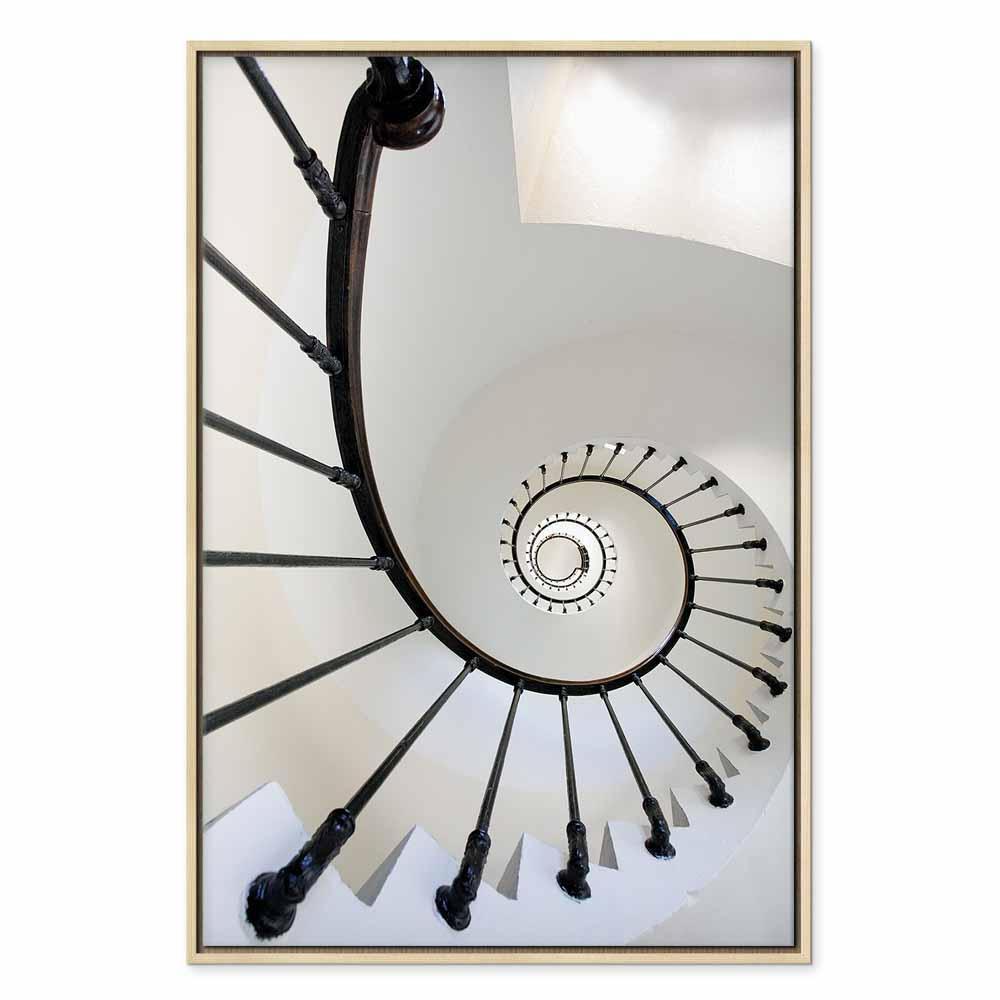 Leinwandbild - Endless Stairs (1 Part) Vertical