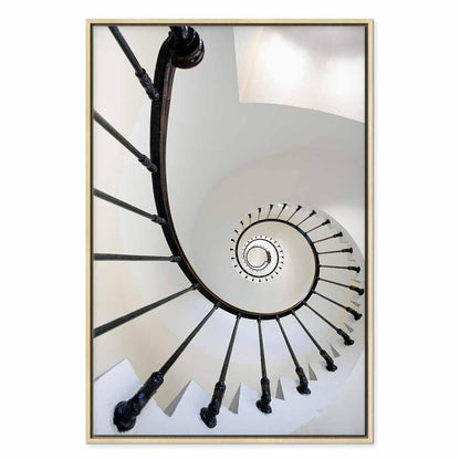 Leinwandbild - Endless Stairs (1 Part) Vertical