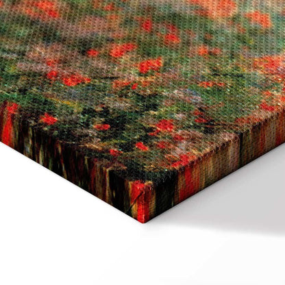 Leinwandbild - Claude Monet – Field with wild Poppies