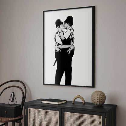 Poster - Kissing Coppers