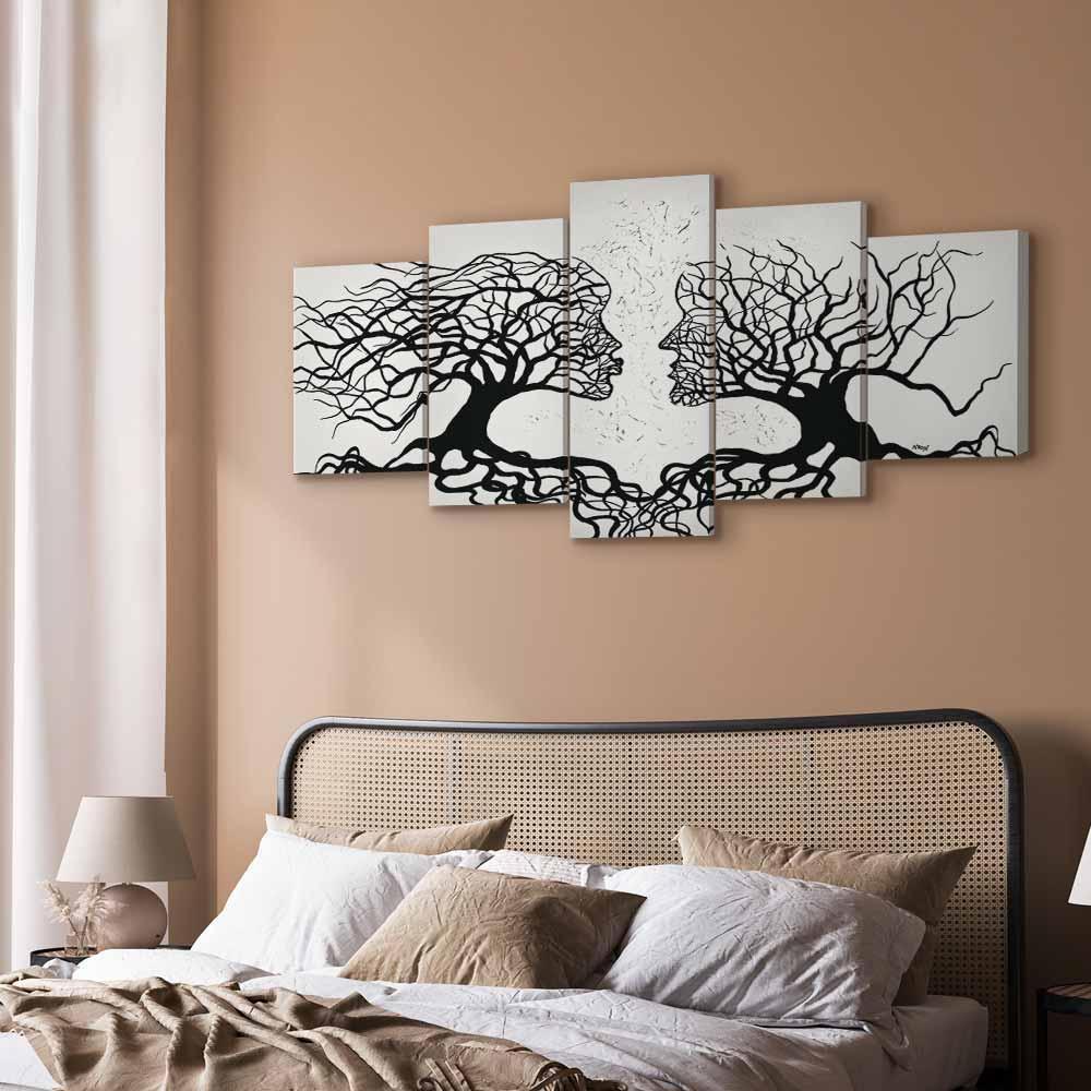 Leinwandbild - The Kiss of the Wind