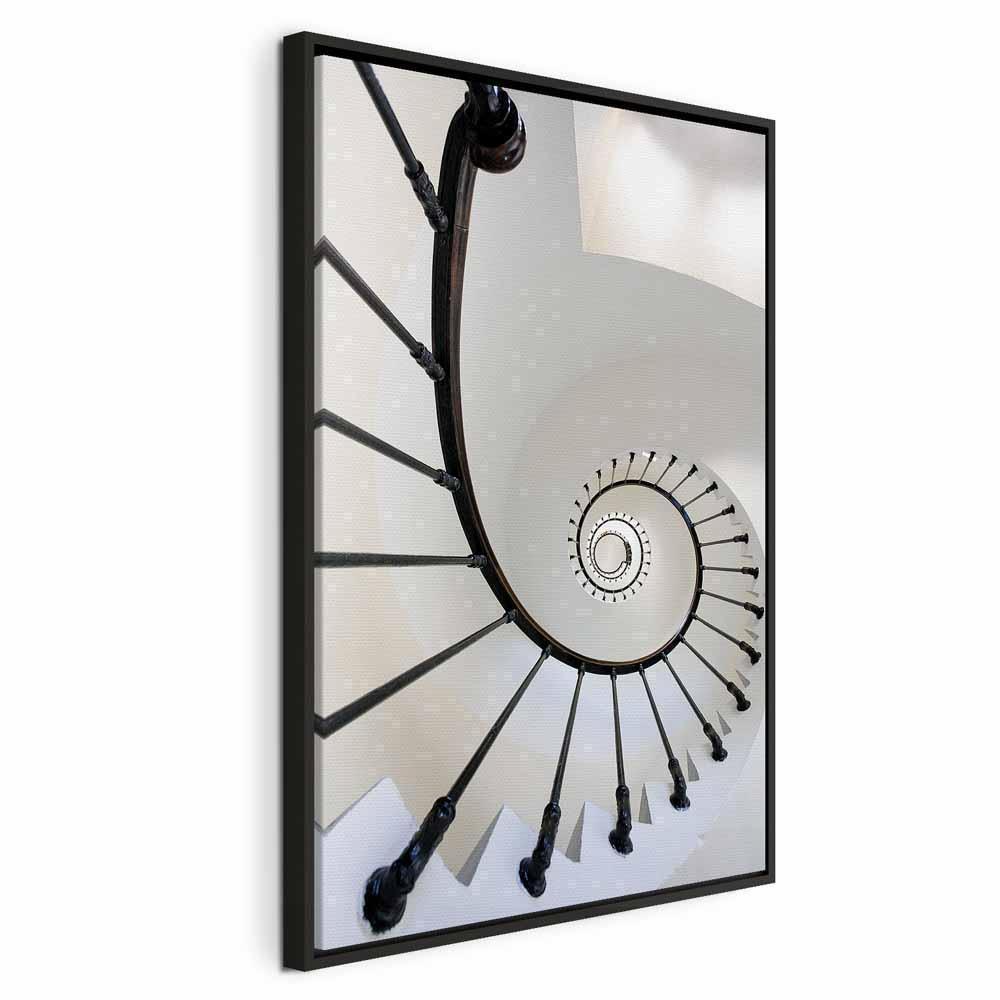 Leinwandbild - Endless Stairs (1 Part) Vertical