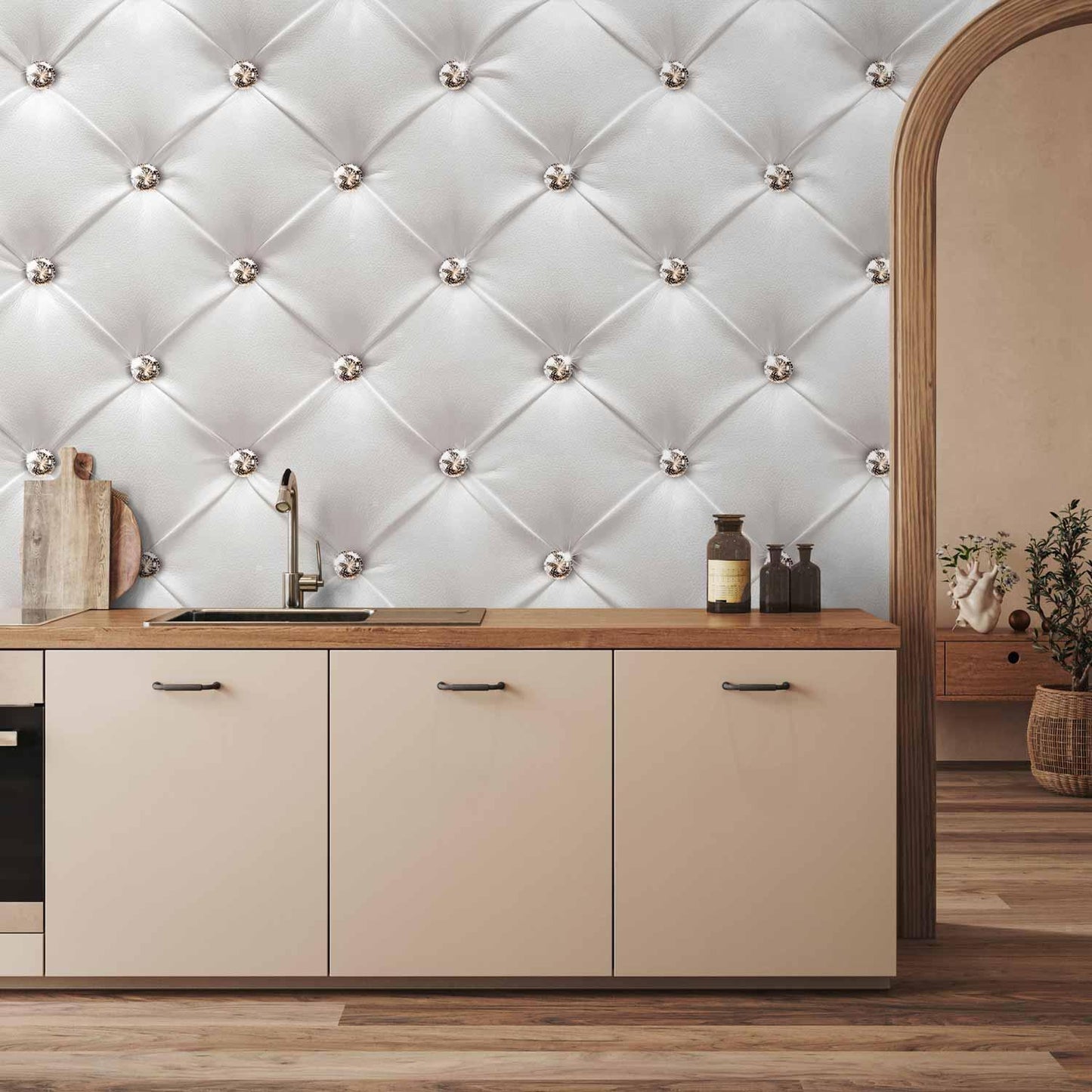 Fototapete - White Elegance