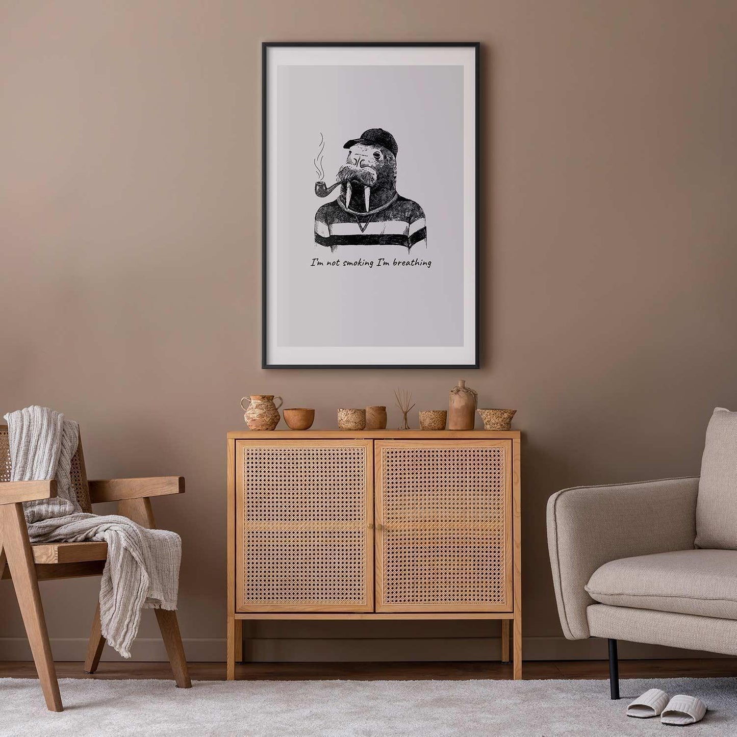 Poster - I'm Not Smoking I'm Breathing