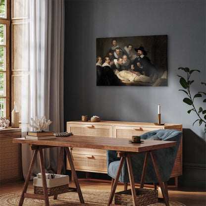 Leinwandbild Rembrandt Anatomie-Lektion – Barockes Meisterwerk