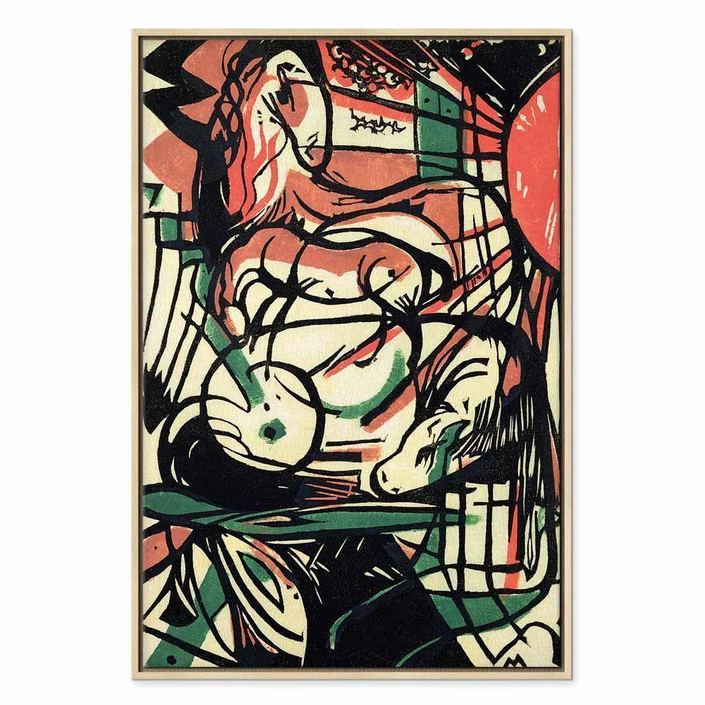 Leinwandbild - Franz Marc – The Birth of the Horse