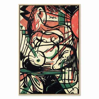 Leinwandbild - Franz Marc – The Birth of the Horse