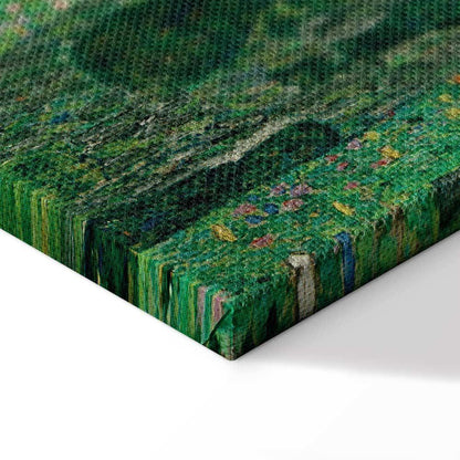 Leinwandbild - Gustav Klimt – Oberösterreichisches Bauernhaus