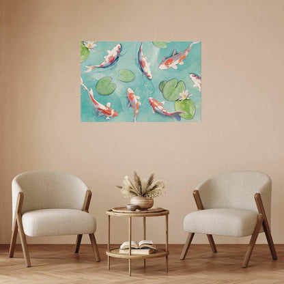 Poster - Pond in Japan Artgeist