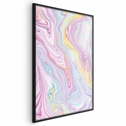 Poster - Colorful Dream - abstract shapes in pastel shades Artgeist