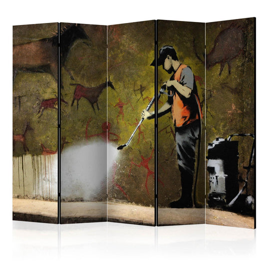 Paravent - Banksy - Cave Painting II Artgeist